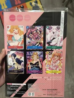 One Piece Premium Card Collection Girls Edition Japanese Promo Sealed - Image 2