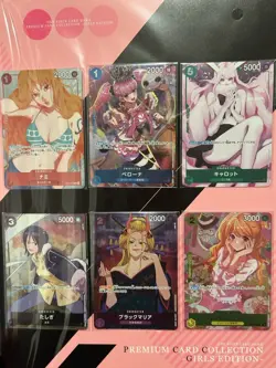 One Piece Premium Card Collection Girls Edition Japanese Promo Sealed - Image 3