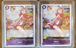 One Piece PRB02 Nami English PRB02-012 2 Card Premium Set Best Vol.2 - Image 1