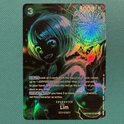Lim SP OP09-037 Parallel Legacy of the Master One Piece Alternate Art - Image 1