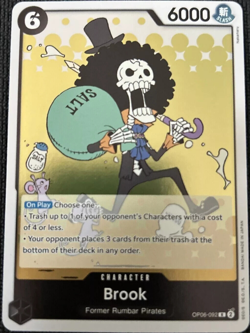 OP06-092 Brook Rare Wings of Captain One Piece - Image 1