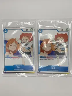 2x One Piece TCG Girl P-096 Promo Prerelease Op14-Eb04 SEALED English NM - Image 1