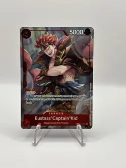 One Piece CCG Eustass Captain Kid FULL ART OP14-014 Rare - ENGLISH - MINT - Image 1