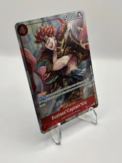 One Piece CCG Eustass Captain Kid FULL ART OP14-014 Rare - ENGLISH - MINT - Image 2