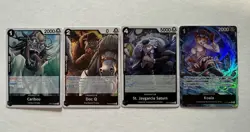 One Piece CCG Card Lot Koala Rare Alt Art Black - Image 1