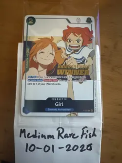 Girl (OP14 Release Event Winner) - One Piece Promo Cards (P-096) English Sealed - Image 1