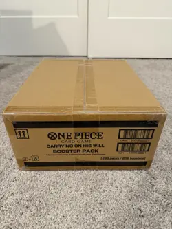One Piece Carrying On His Will Booster Box Case English Sealed (OP13) - Image 1
