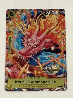 Kouzuki Momonosuke CS 2024 Event Pack P-064 One Piece Promotion Cards Foil - Image 1