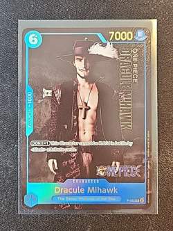 DRACULE MIHAWK P-052, 2024 ONE PIECE CARD GAME, LIVE ACTION PREMIUM COLLECTION - Image 1