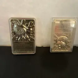 Pokemon 23K Gold-Plated 1999 Togepi, Poliwhirl Trading Cards, Set of 2 Ninetendo - Image 2