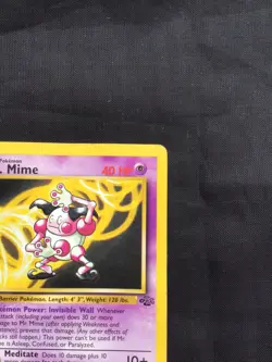 Pokemon Cards: 1st Edition Jungle Rare: Mr. Mime 22/64 - Image 3