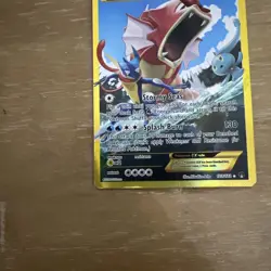 POKEMON GYARADOS EX 123/122 RARE BREAKPOINT SINGLE HOLO CARD - Image 2