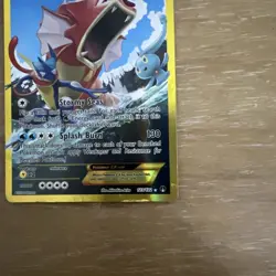 POKEMON GYARADOS EX 123/122 RARE BREAKPOINT SINGLE HOLO CARD - Image 3