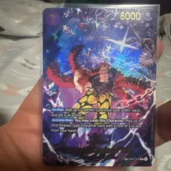 One Piece Card Game Eustass"Captain"Kid EB04-039 R SP English OP14 - Image 1