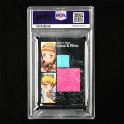 PSA 10 GEM MT 2008 Queen's Blade COLL GUM JPN Leina&Elina 101 Illustration Card - Image 2