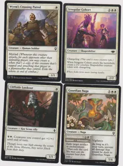 WHITE HUMAN CLERIC DECK 40 CARDS N-MINT MTG MAGIC UNPLAYED H-55 - Image 1