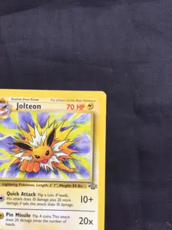 Pokemon Cards: 1st Edition Jungle Rare: Jolteon 20/64 - Image 3