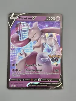 Mewtwo V SWSH223 SWSH: Sword & Shield Promo Cards Holo - Image 1