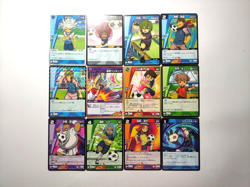 MIXED LOT 12 INAZUMA ELEVEN GO CARDS GAME JAPANESE GOOD CONDITION #2384 - Image 1