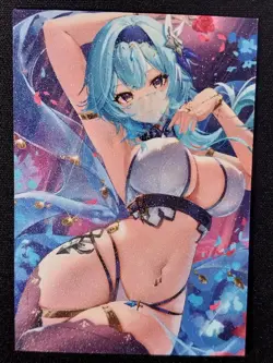 Elua Goddess Story Doujin Frosted Waifu Trading Card Genshin Impact - Image 1