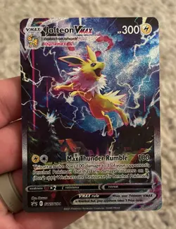Pokemon TCG Vaporeon v Jolteon Vmax Flareon v SWSH150 Black Star Promo Card NM - Image 5