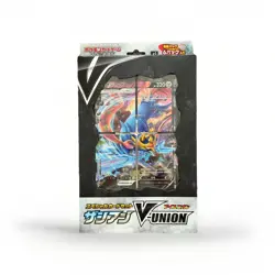 Sealed Japanese Pokemon TCG V-UNION Special Card Set - Zacian - 6 Booster Packs - Image 1