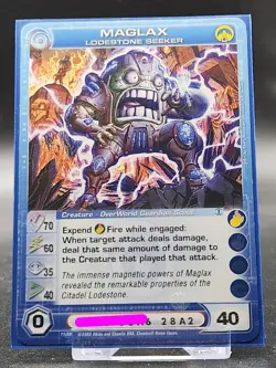 Chaotic Card : Maglax Lodestone Seeker Alliances Unraveled Rare Creature - Image 1