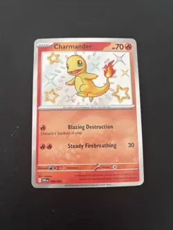 Pokemon TCG: SV 4 Card Shiny Paldean Fates Lot Ft Charmander - Image 2