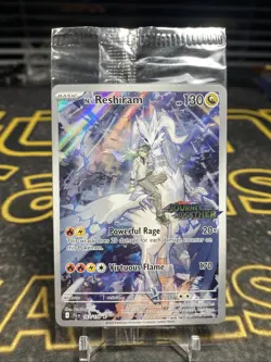 Pokemon TCG N's Reshiram Stamped Illustration Rare Promo Card 167/159 Sealed - Image 2