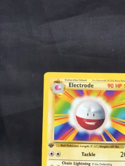Pokemon Cards: 1st Edition Jungle Rare: Electrode 18/64 - Image 2