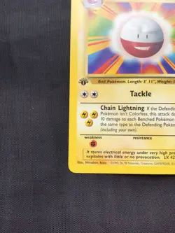 Pokemon Cards: 1st Edition Jungle Rare: Electrode 18/64 - Image 5