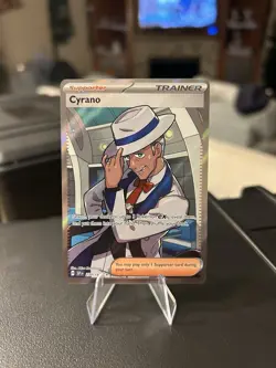 Pokemon TCG Cyrano Holo Ultra Rare Card 230/191SV08 Surging Sparks NM - Image 1