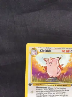 Pokemon Cards: 1st Edition Jungle Rare: Clefable 17/64 - Image 2