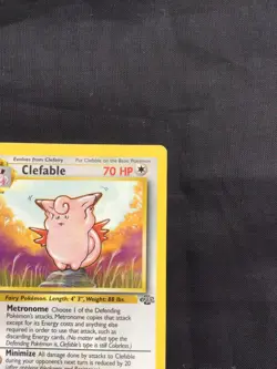 Pokemon Cards: 1st Edition Jungle Rare: Clefable 17/64 - Image 3