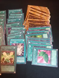 Yu-Gi-Oh TCG 1996 Spell Cards 100in Total Some Holo - Image 3