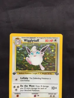 Pokemon Cards: Jungle 1st Edition Rare Holo: Wigglytuff 16/64 - Image 2