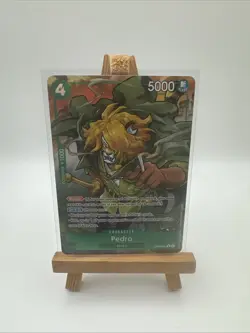 Pedro OP08-030 Parallel Alt Art Two Legends ONE PIECE Card TCG English Mint - Image 1