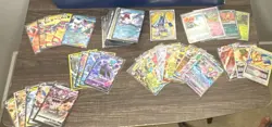 Pokemon Mega Ex, VStar, VMax, V MASSIVE Lot 85 Cards - Image 1