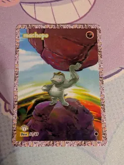 Pokemon Fanart Dittomon Card Machopo (Machop) - Image 1