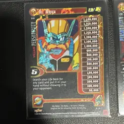 Score Dragon Ball GT TCG 2004 Dr. Myuu Personality Foil Card Lot (5 Cards) - Image 5