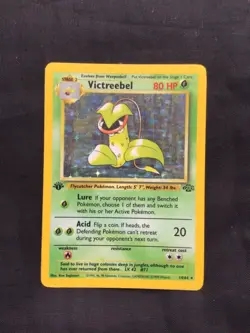 Pokemon Cards: Jungle 1st Edition Rare Holo: Victreebel 14/64 - Image 1