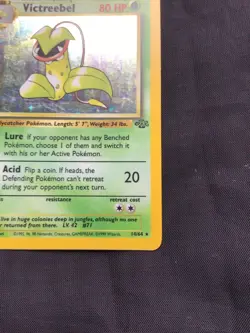 Pokemon Cards: Jungle 1st Edition Rare Holo: Victreebel 14/64 - Image 5