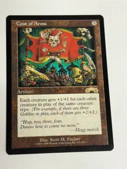 Spanish Coat of Arms Exodus MTG NM Free shipping with tracking - Image 1
