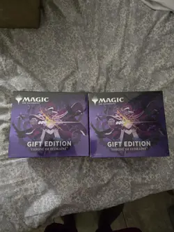 Throne of Eldraine Gift Edition Sealed 2019 MTG Lot of 2 - Image 1
