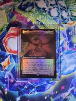 MTG Fang, Roku's Companion 0193 Foil (Extended Art) Avatar TLE NM - Image 1