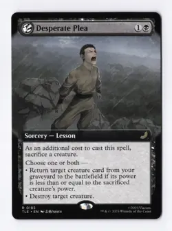 Desperate Plea (Extended Art) MTG Avatar The Last Airbender: Eternal Legal (TLE) - Image 1