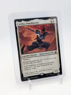 MTG - Sokka, Swordmaster - Regular Mythic #83 - Avatar: The Last Airbender (TLE) - Image 1