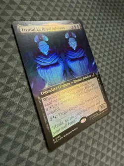 MTG Lo and Li, Royal Advisors #0189 Foil Extended Art Rare Avatar: TLA: EL (TLE) - Image 2