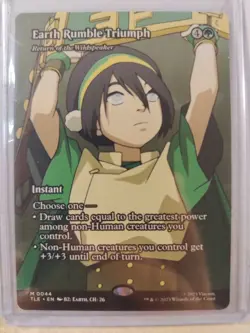 Earth Rumble Triumph 0044 Mythic MTG Avatar TLE Regular - Image 1