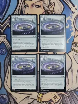 4x Sol Ring - NM/M TDC MTG Magic - Image 1